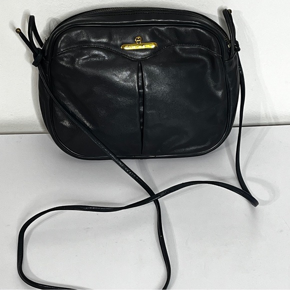 Etienne Aigner Handbags - Etienne Aigner Blue Leather Crossbody Shoulder Bag